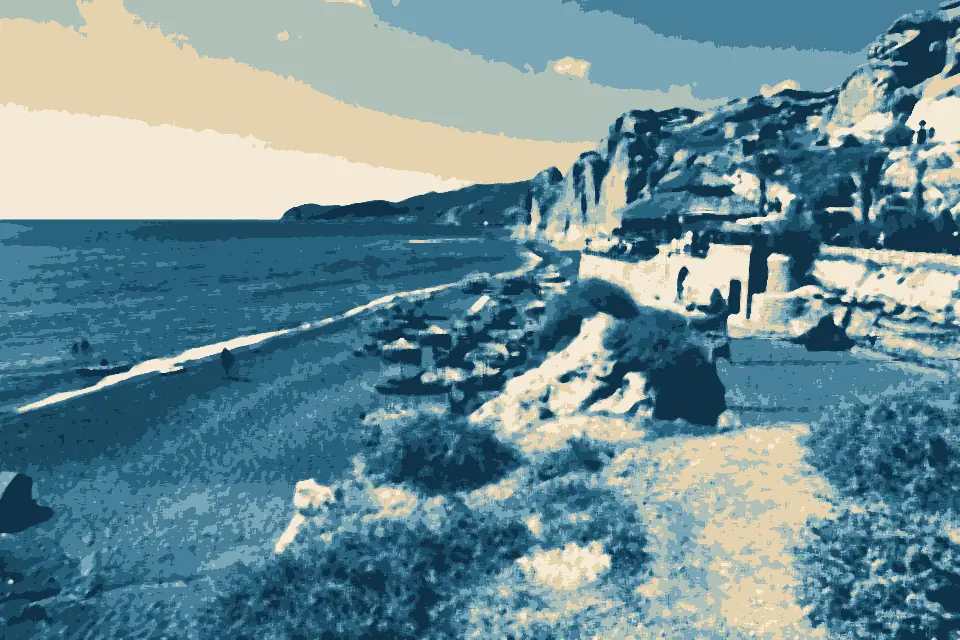 Almyrá: Vlychada Strand 01