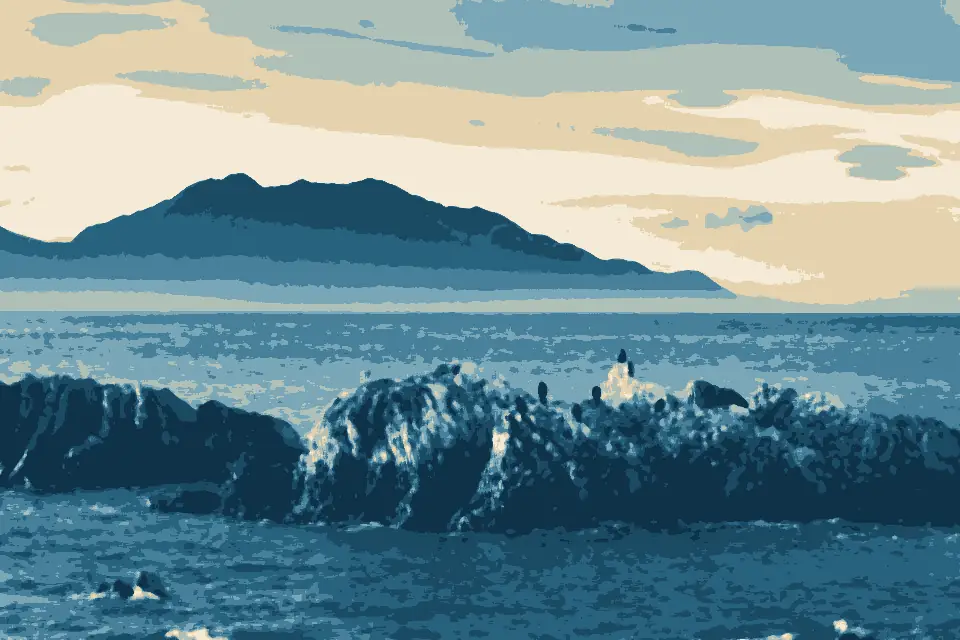 Armers Beach: Kaikoura coastline.NZ FZ200 (14323904497)
