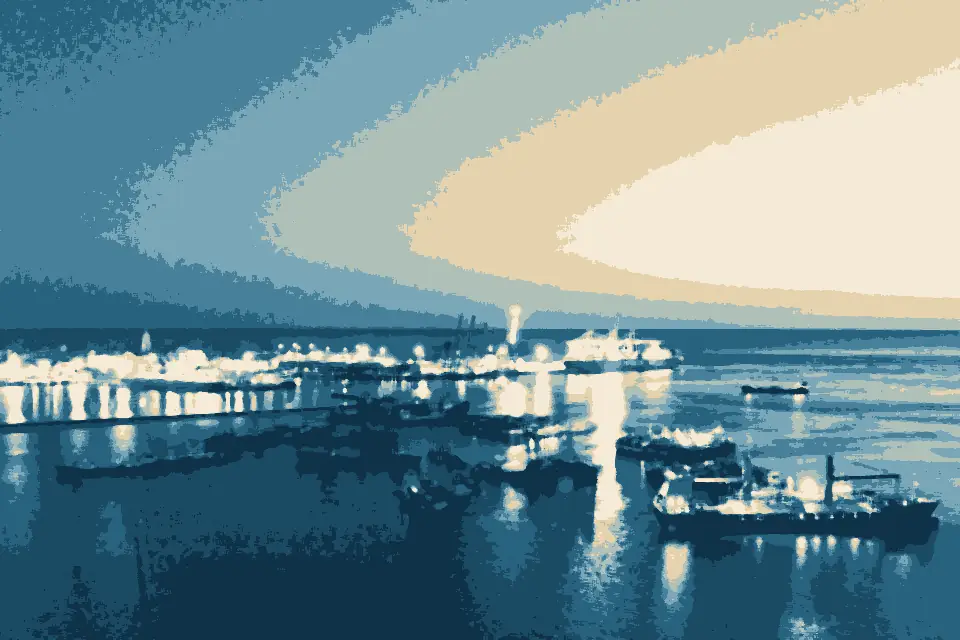 Bahía de Montevideo: Harbor bay (44584410501)