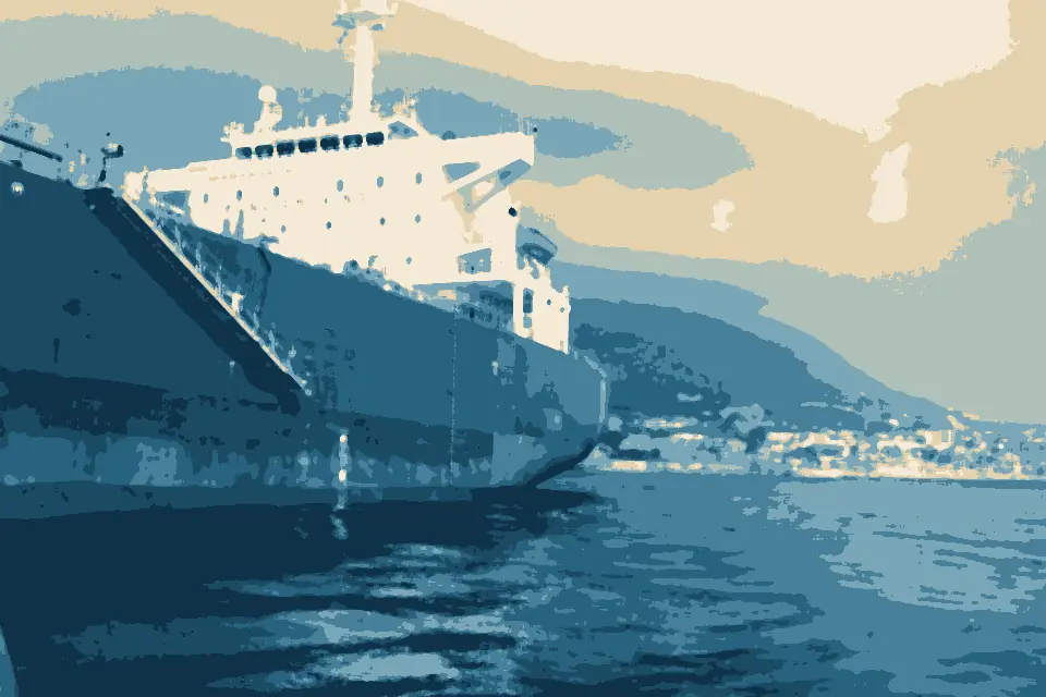 Bay of Gibraltar: Ship In Gibraltar - panoramio