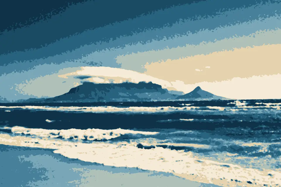 Bloubergstrand: Cape Town, Table Mountain - panoramio (3)