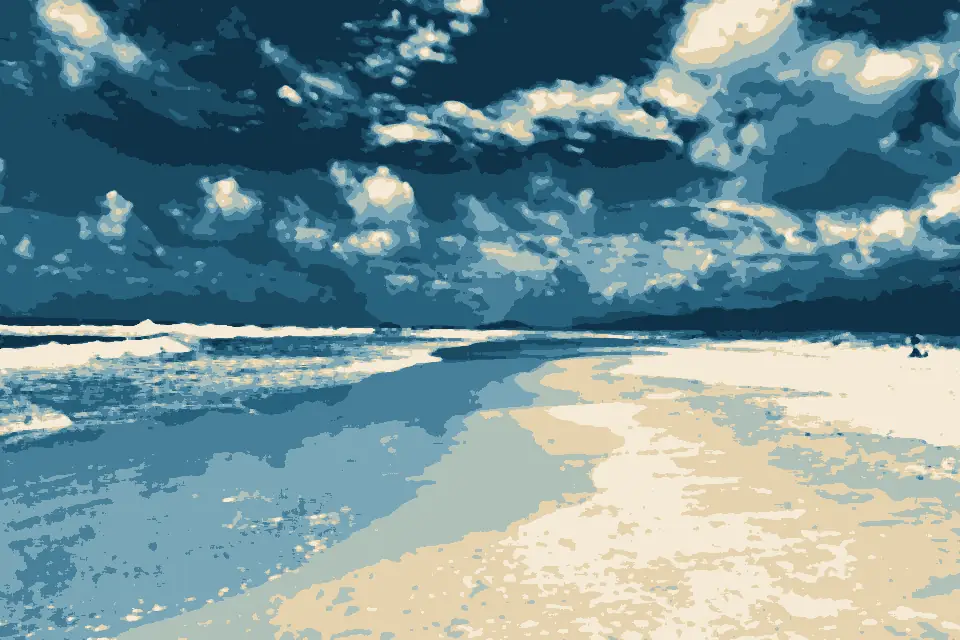 Bogangar Beach: Beach in Casuarina, New South Wales 01