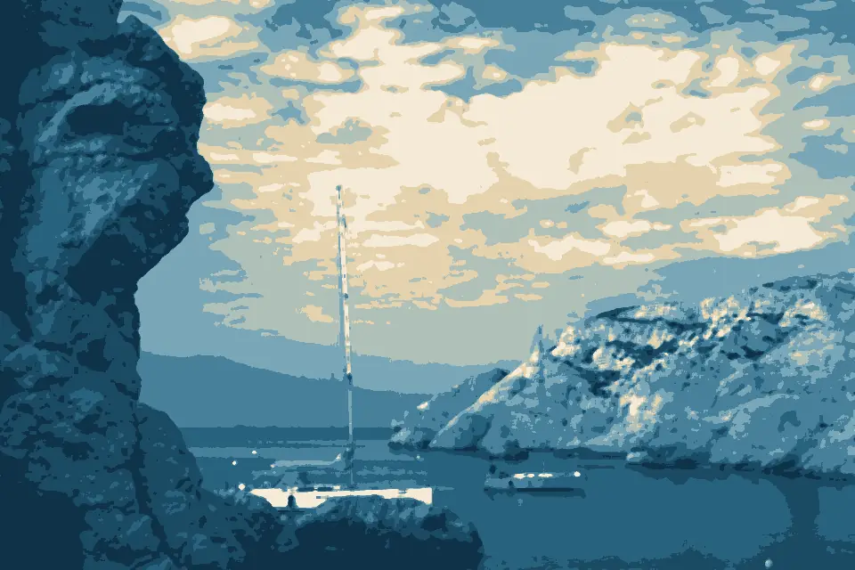 Calanque du Berger: Ratonneau Calanque de Morgiret 01