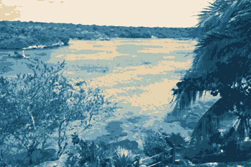 Caleta Xel-Ha: Xel-Ha caleta - panoramio