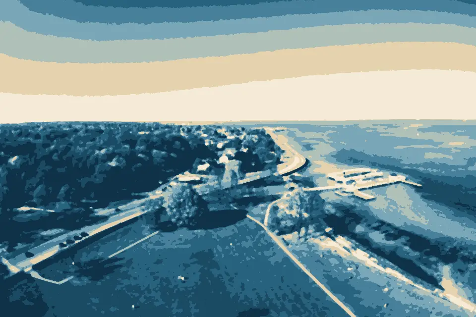Charlottenlund Søbad: Charlottenlund Søbad aerial