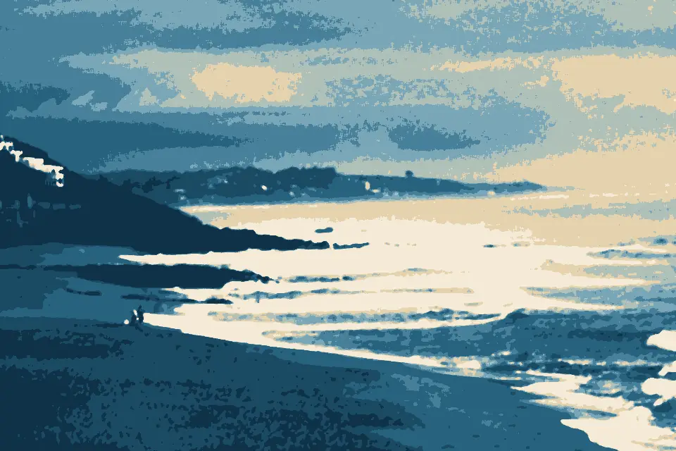Compensation Beach: Ballito South Africa beach view 2