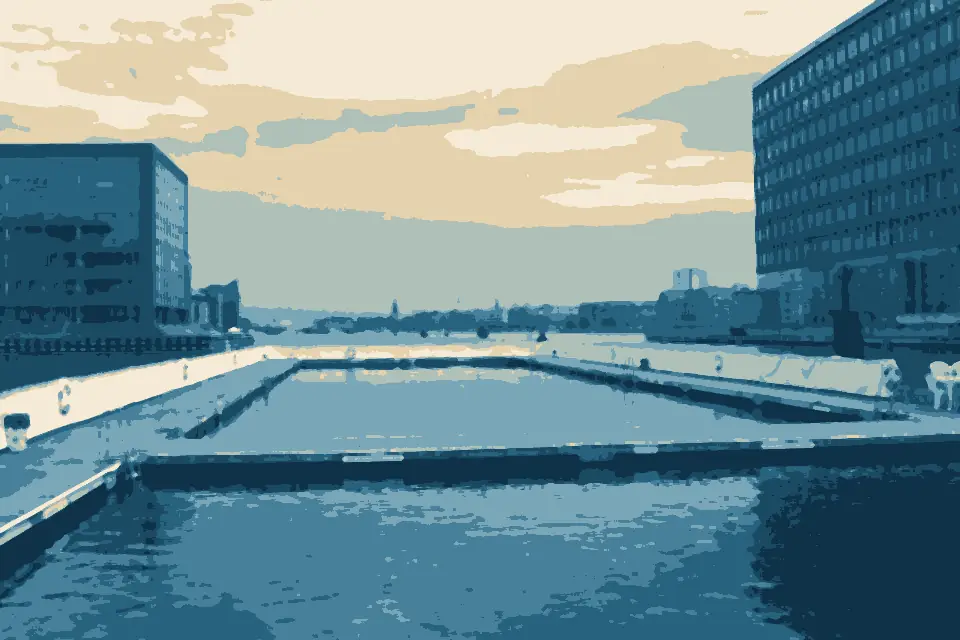 Copencabana: Open air zwimming dok