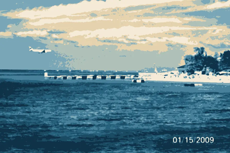 Cornwall Beach: Plane landing at Montego Bay Airport, Jamaica - panoramio