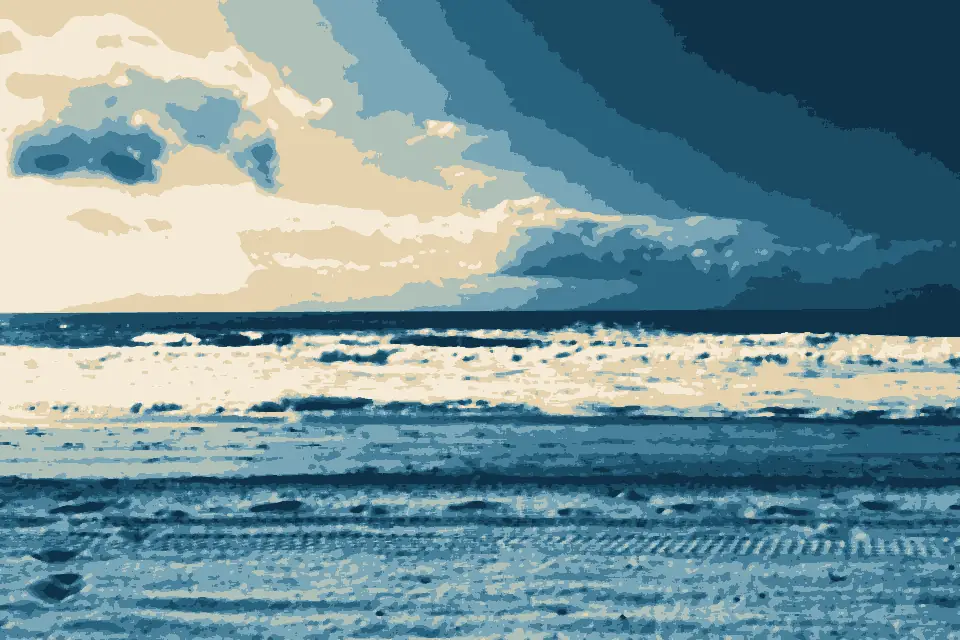 Elouera Beach: Sunny Elouera beach