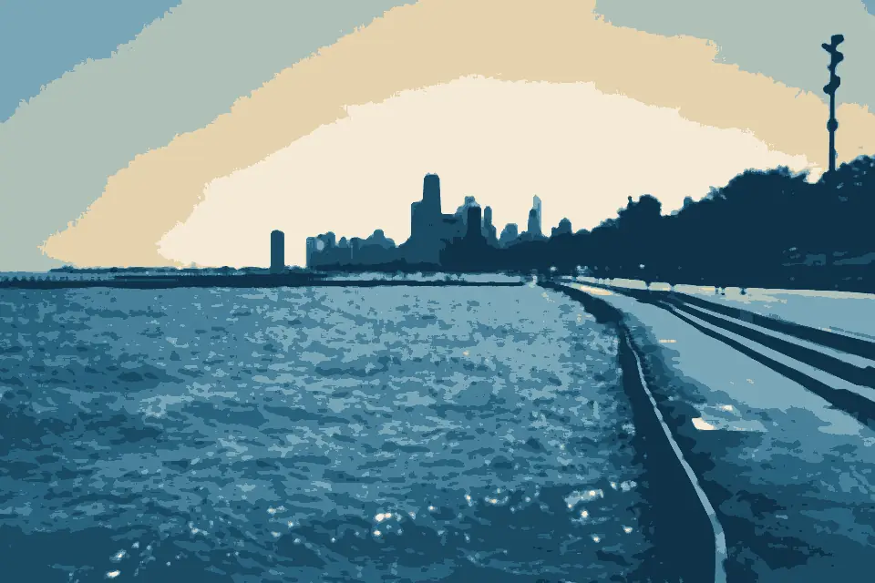 Fullerton Beach: North Lakeshore Drive, Chicago, Illinois - panoramio