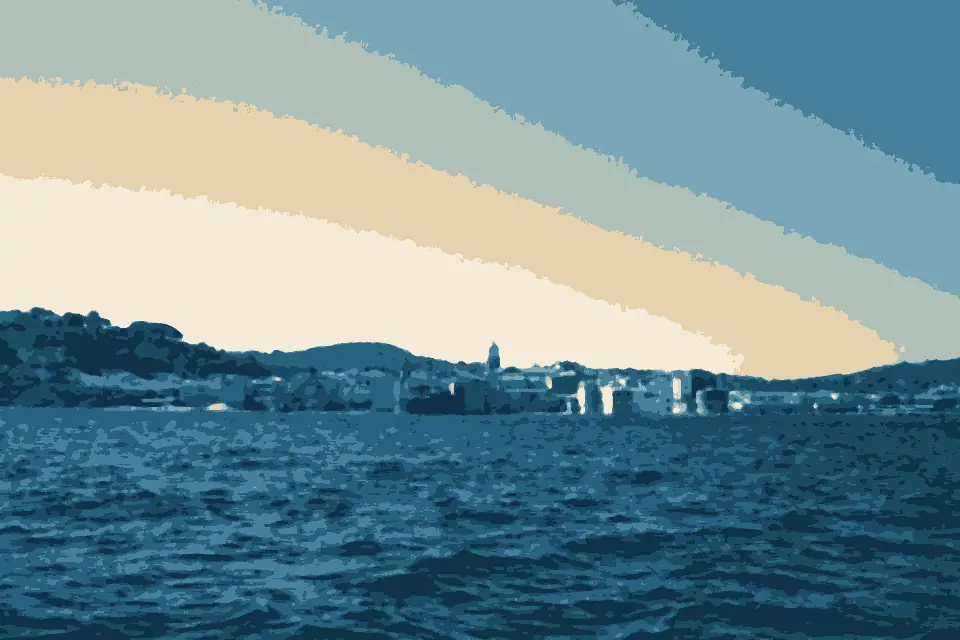 Golfe de Saint-Tropez: Saint-Tropez de la mer - panoramio