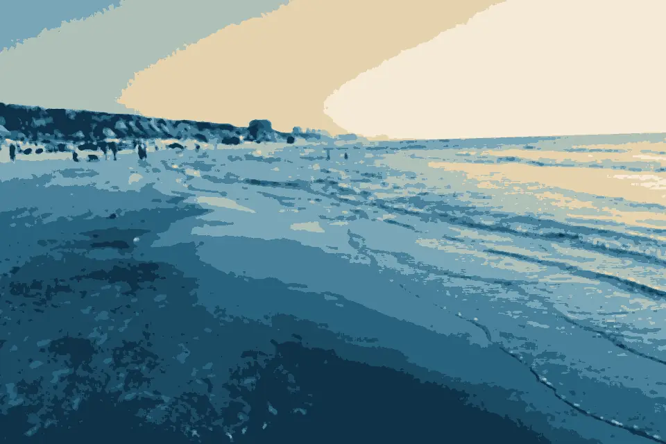 HaH̱of HaNifrad: Herzliya beach