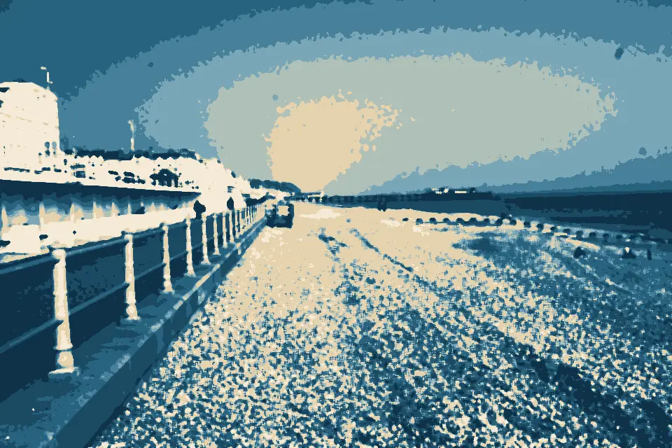Hastings Beach: The Beach at Warrior Square, St Leonards - geograph.org.uk - 2326946