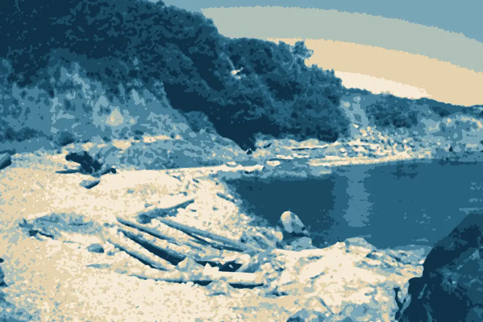 Inspiration Cove: Macaulay Point beach. READ INFO IN PANORAMIO-COMMENTS - panoramio