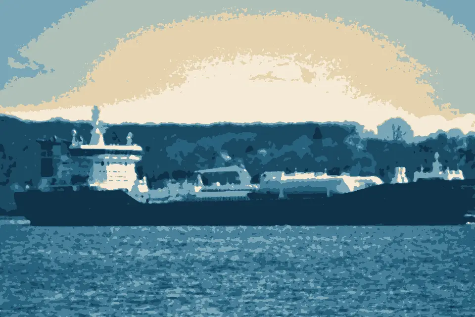 Kieler Förde: Bit Viking in der Kieler Foerde (1)