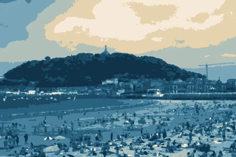 Kontxa / La Concha: La Concha beach - San Sebastian - Basque country - Spain - panoramio