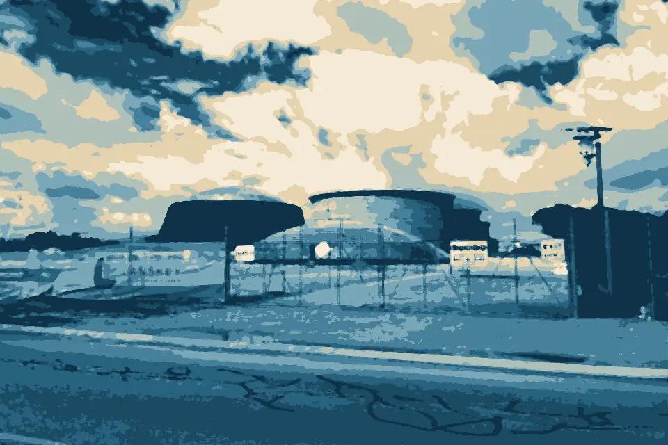 Kwinana Beach: Puma fuel depot under construction, Kwinana Beach, March 2020