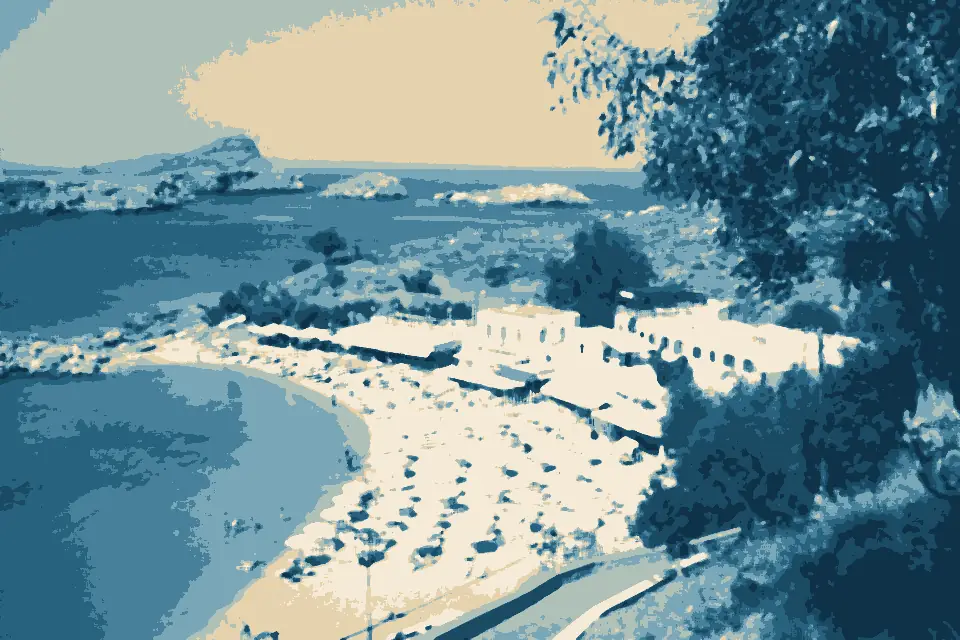 Lindos Beach: Rhodos Lindos Pallas Beach