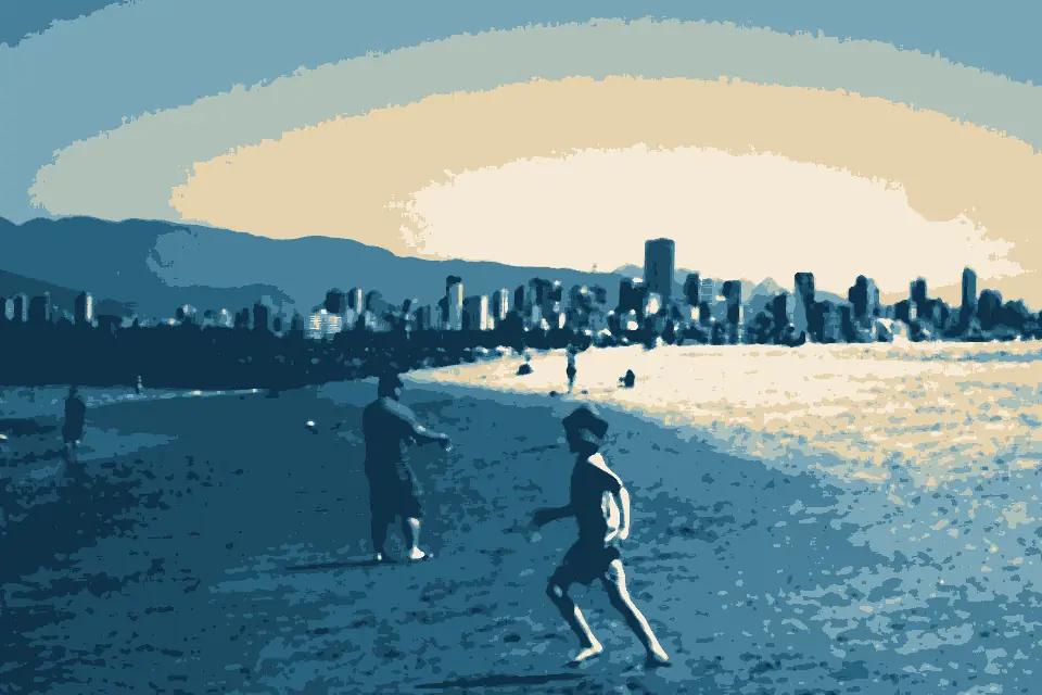Locarno Beach: Green runner (14595042190)