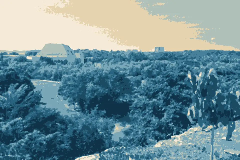 Mindil Beach: Skycity Darwin and The Gardens viewed from Myilly Point in the Darwin suburb Larrakeyah