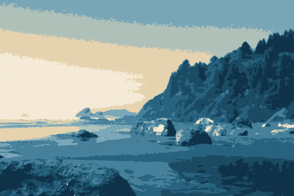 Moonstone Beach: Moonstone Beach Side View