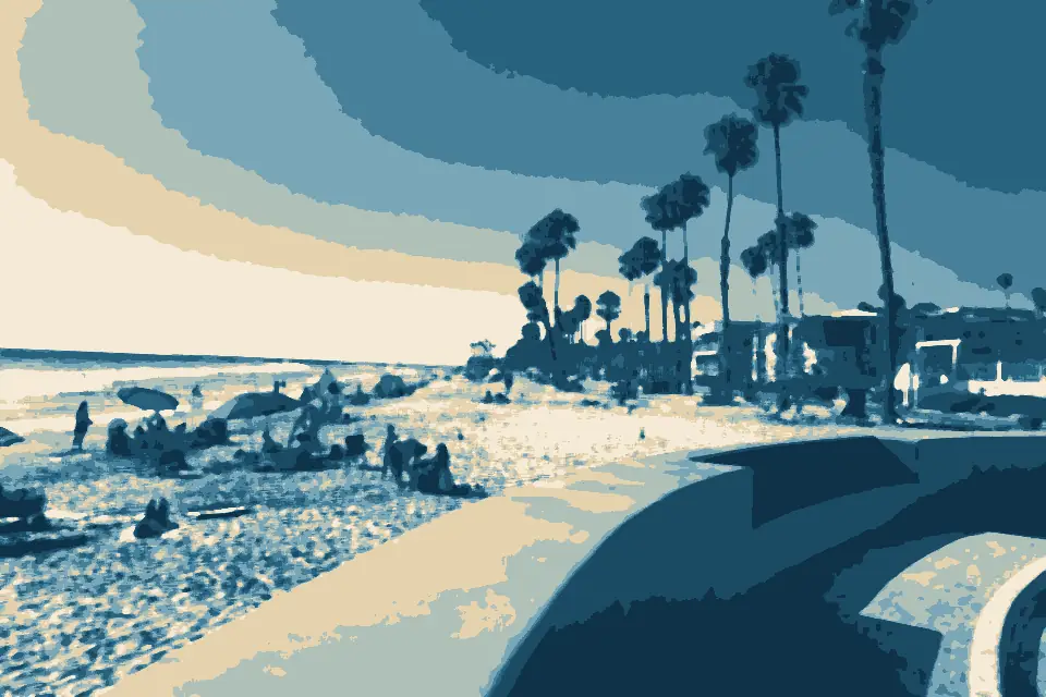 Oceanside City Beach: Oceanside, California Beach