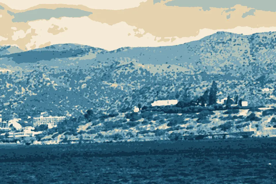 Ormískos Ammoúdi: Sea coast N of Agios Nikolaos, Crete, 2019a