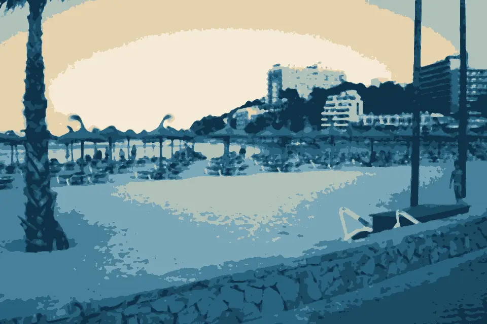 Palmanova beach: Playa de Palma Nova
