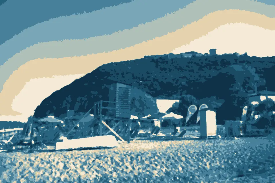 Pantelehmonas Beach: Пляж в Paralia Panteleimonas (43224093350)