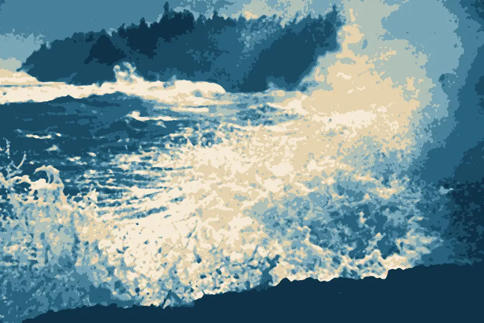 Pink Beach: Large waves in Bermuda (5011526614)
