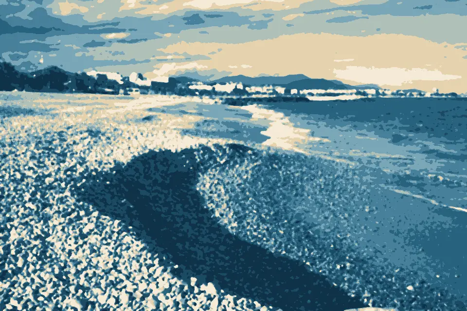 Plage de Galets: Cagnes-sur-Mer beach