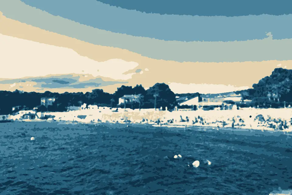 Plage de la Garonne: Plage de la Garonne, Le Pradet, Var