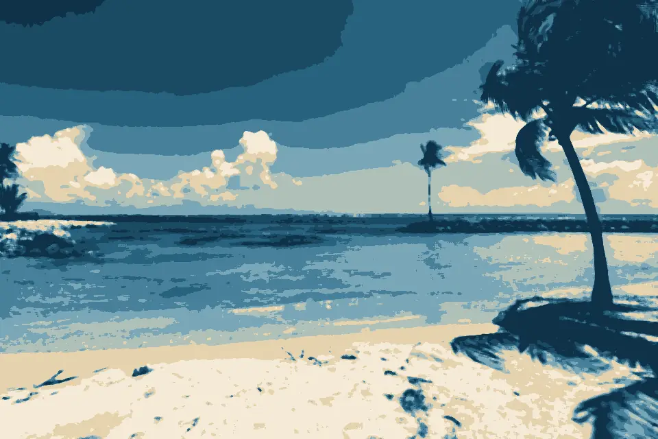 Plage de Sainte-Anne: Plage du Bourg St-Anne (1)
