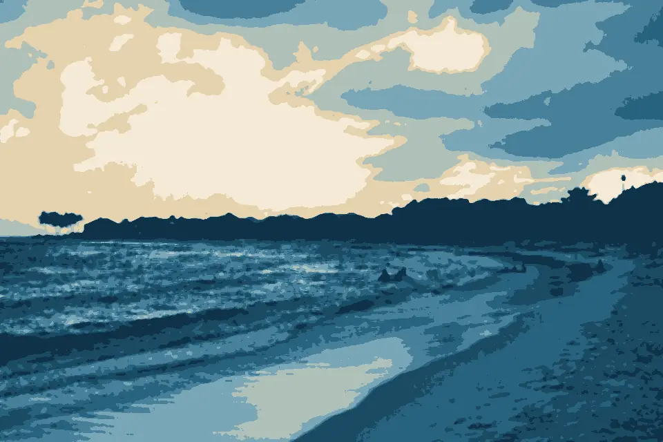 Plage des Raisins Clairs: Plage des Raisins Clairs à Saint-François