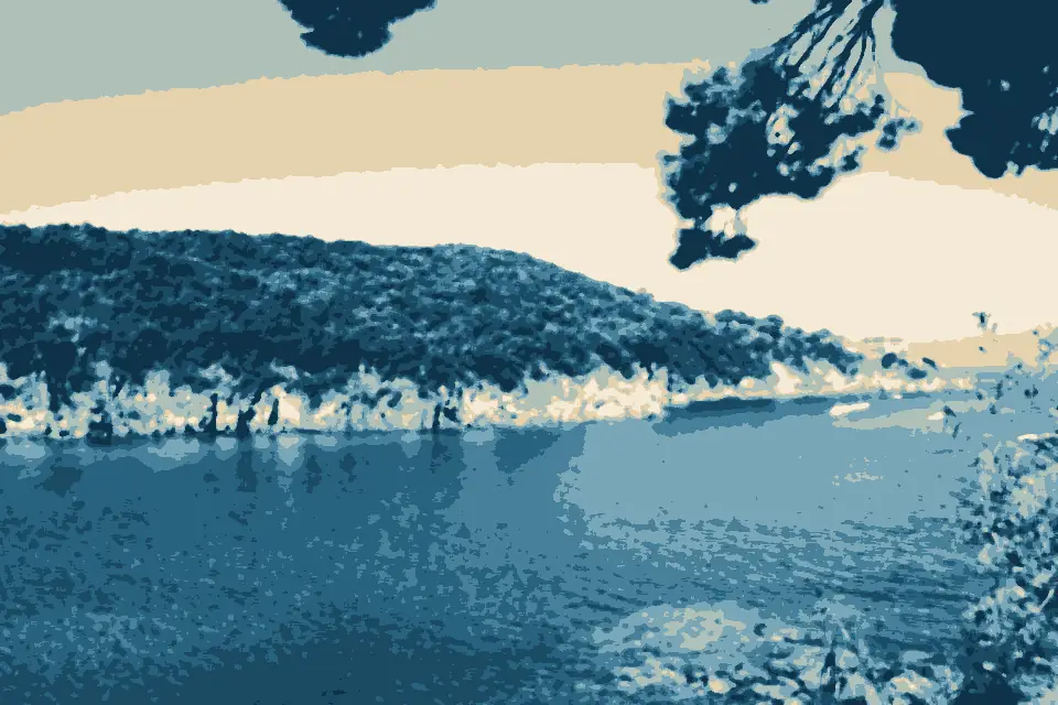 Plage of Saint Montano in Lacco Ameno: A panorama of San Montano bay (3795617030)