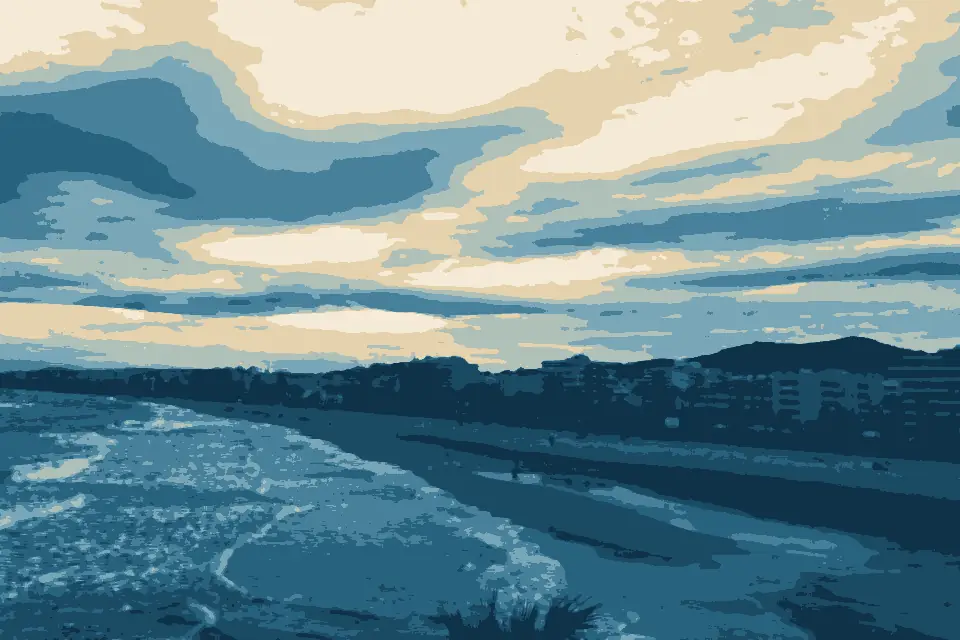 Platja de Segur: Platja de Segur de Calafell, oest