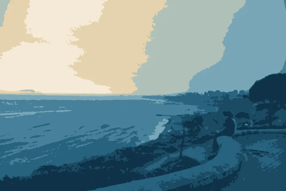 Playa Barranco: Acantilados de La Costa Verde