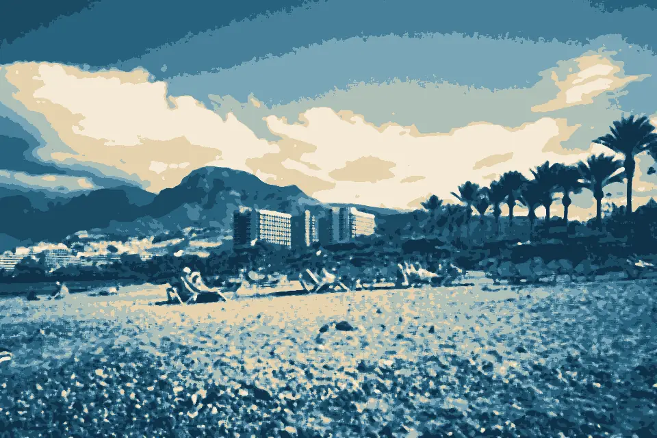Playa de las Américas: Пляж острова Тенерифе (Плайя де лас Америкас) - panoramio