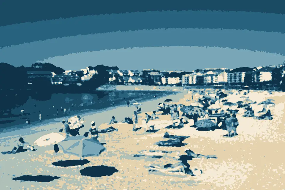 Playa del Silgar: Sanxenxo - Praia de Silgar