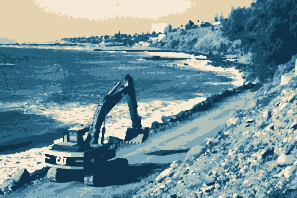Playa El Veril: Playa del ingles works promenade