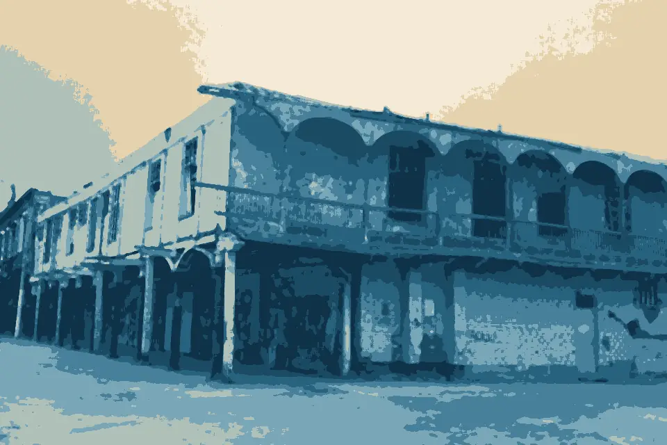 Playa Mar Brava: Casa en mal estado