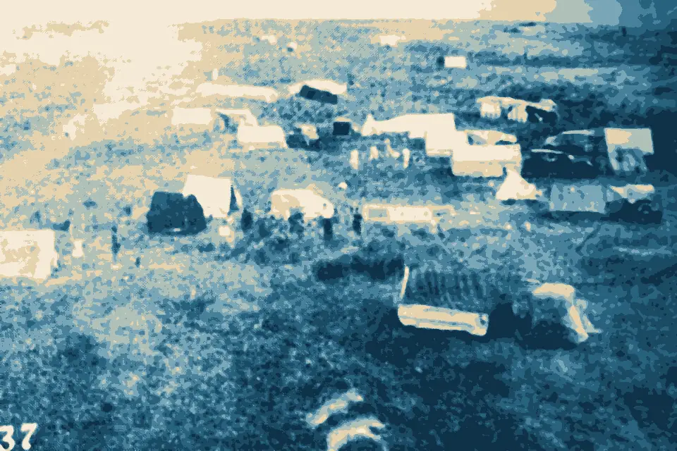 Playa San Clemente: San clemente del Tuyú año 1937