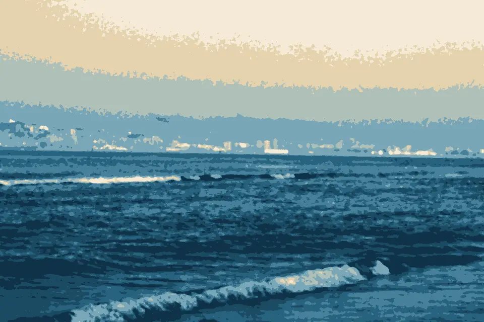 Plazhi i Durrësit: Beach outside Durres - panoramio