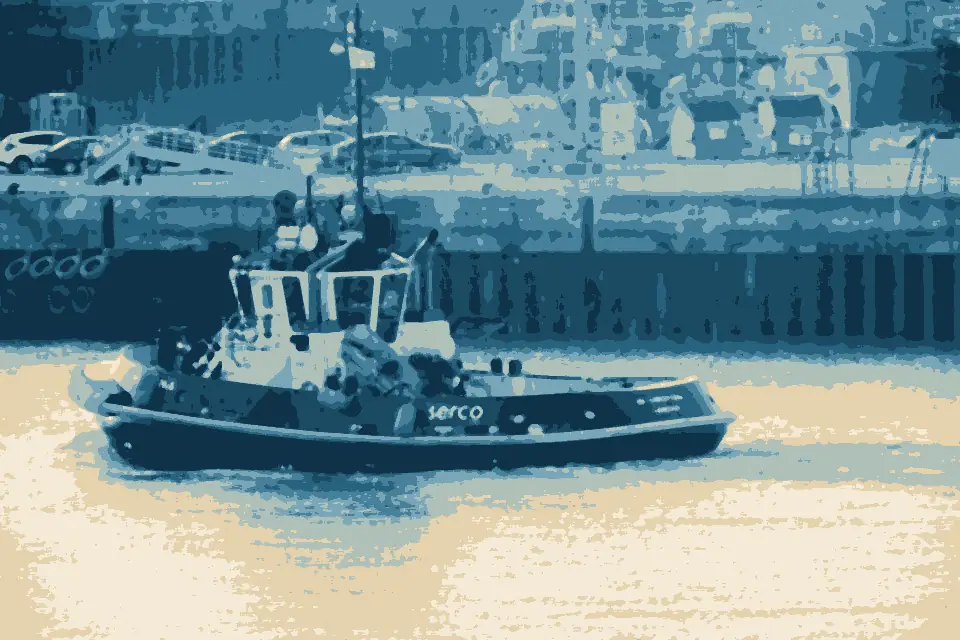 Portsmouth Harbour: 2017-01-17 SD Christina, Portsmouth