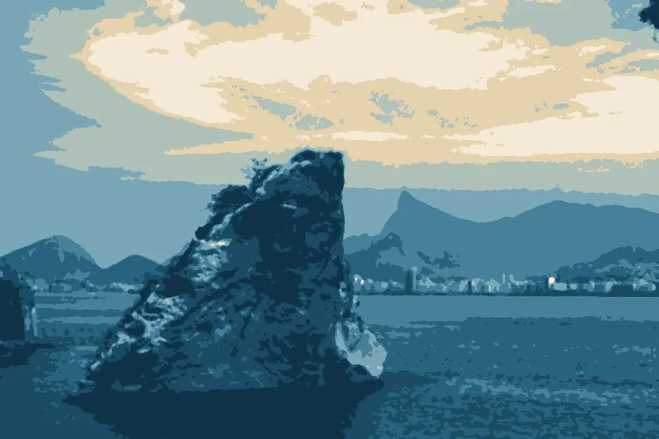 Praia Boa Viagem: Ilha de Boa Viagem