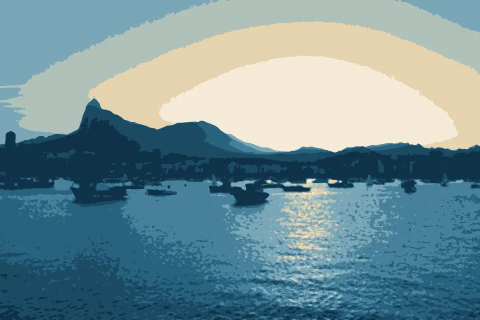 Praia da Urca: Guanabara bay from Urca (7618790210)
