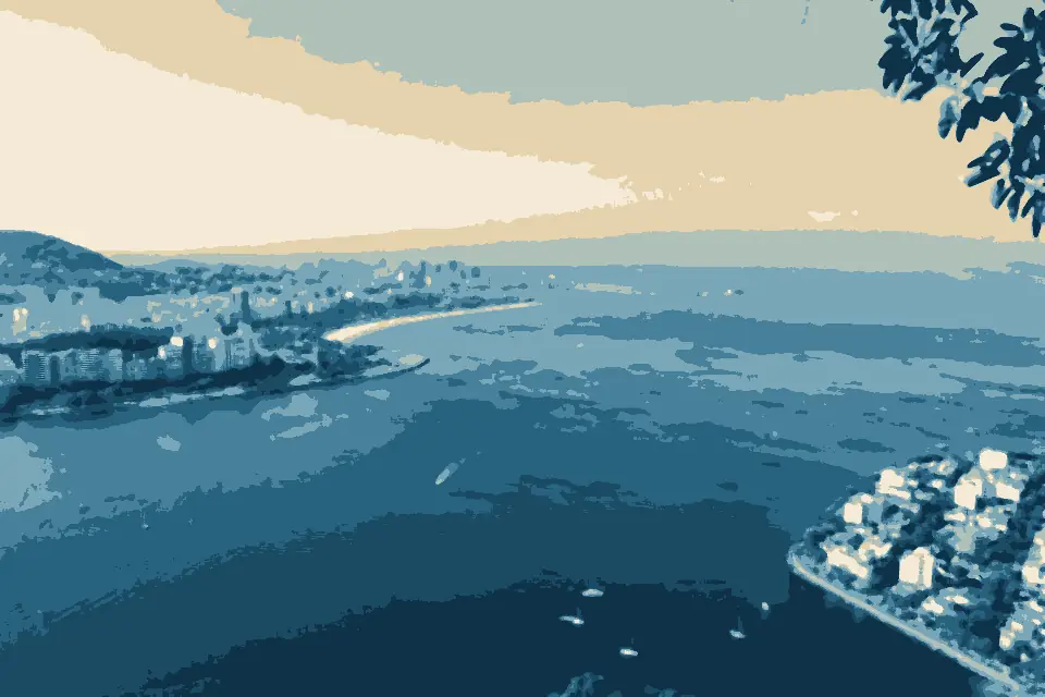 Praia da Urca: Guanabara bay (8067304696)