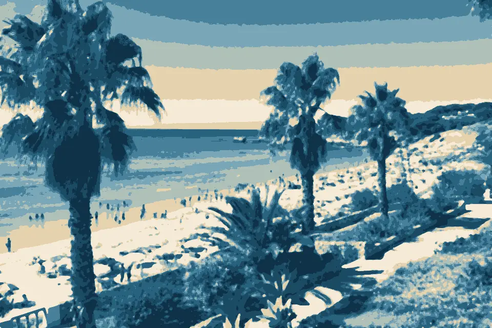 Praia de Santa Eulália: Santa Eulalia Beach - panoramio