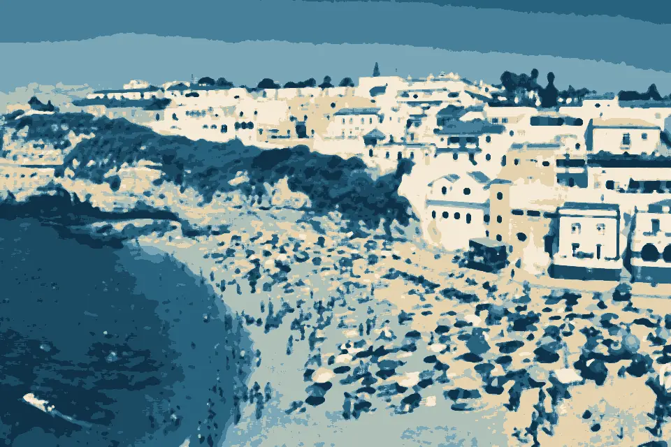 Praia do Carvoeiro: Praia de Carvoreiro Algarve