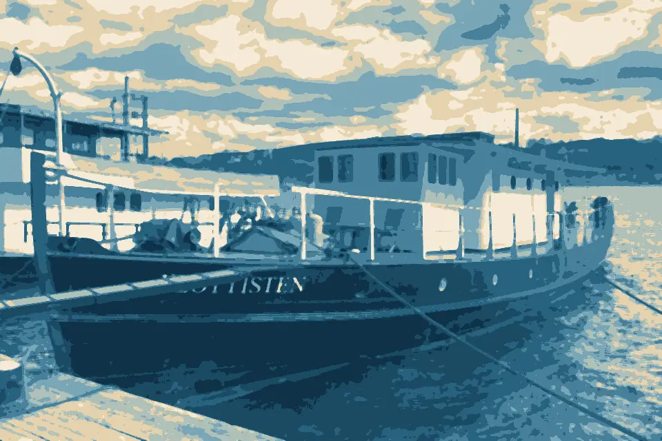 Riddarfjärden: Flottisten tugboat 1862 - motala verkstad - 0